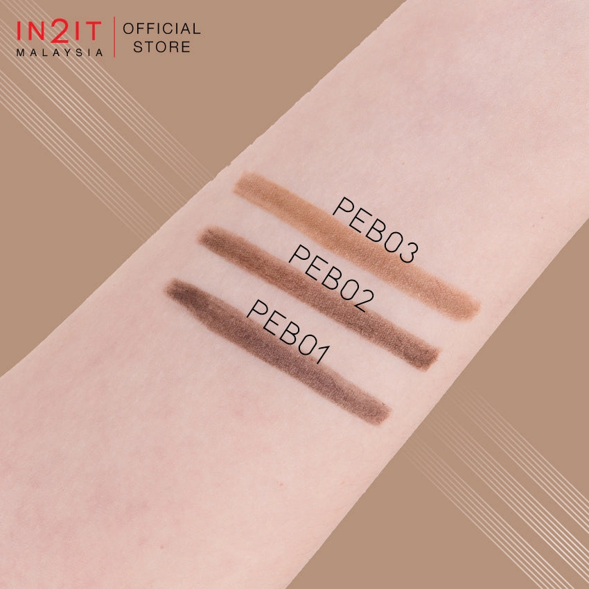 IN2IT Perfect Brown Eyebrown Liner 0.2g |ان تو ات قلم تحديد الحواجب بيرفكت براون – 0.2 غ