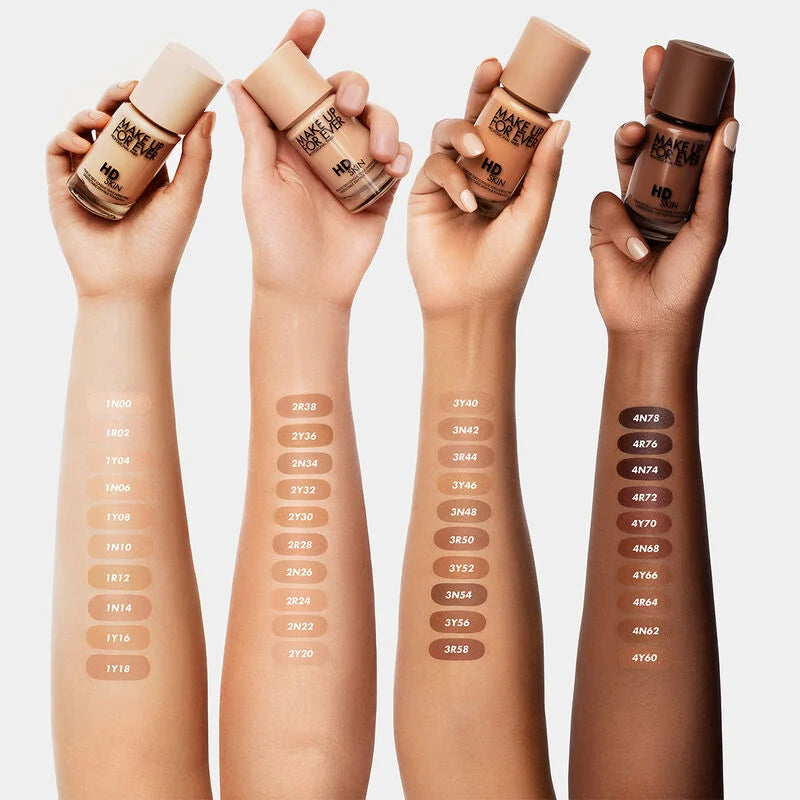 Make Up For Ever HD Skin Cream Foundation - 30ml | ميك اب فور ايفر كريم أساس - 30 مل
