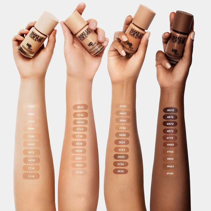 Make Up For Ever HD Skin Cream Foundation - 30ml | ميك اب فور ايفر كريم أساس - 30 مل
