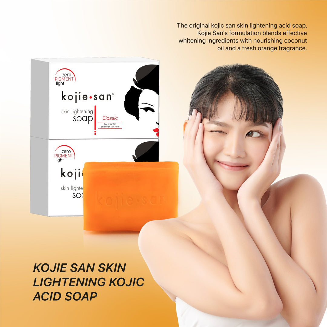 Kojie.san Kojic Acid Skin Lightening Soap - 100g | كوجي سان صابونة للوجه بالكوجيك اسيد - 100 غ