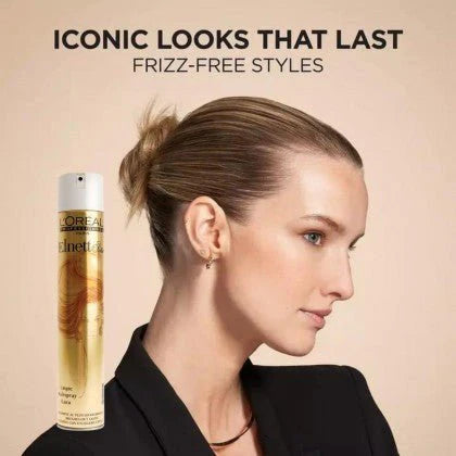 L’Oreal Elnett Laque Hair Spray Laca - 500ml | سبراي شعر لوريال إلنِت لاك – 500 مل