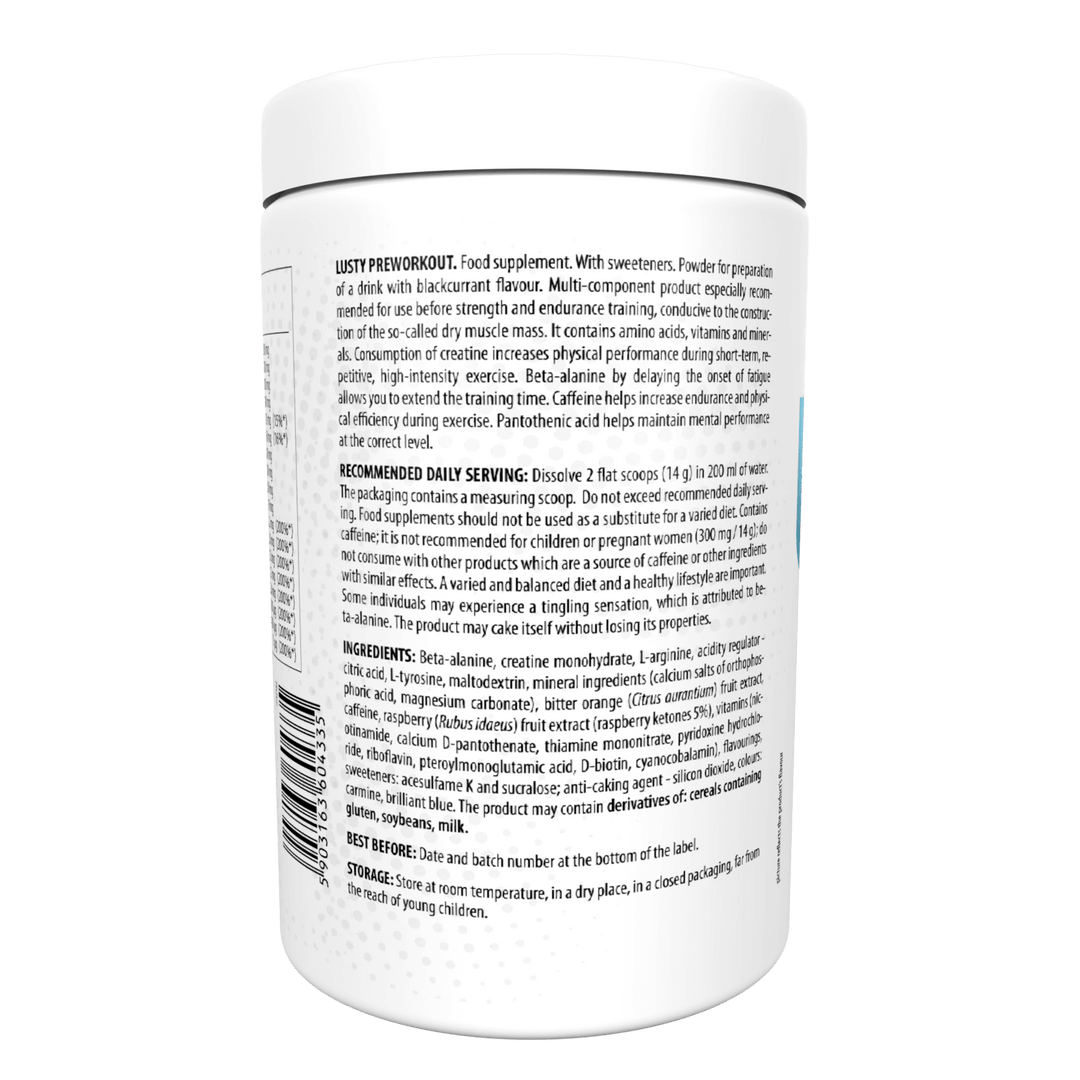 Rvit Lusty Preworkout Strawberry Passion Fruit Flavour - 420g - 420g | ارفيت بريفوركوت لستي بنكهة فراولة-باسيفلورا - 420غ #3