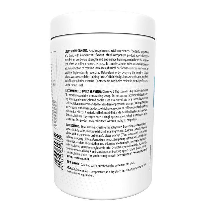 Rvit Lusty Preworkout Strawberry Passion Fruit Flavour - 420g - 420g | ارفيت بريفوركوت لستي بنكهة فراولة-باسيفلورا - 420غ #3