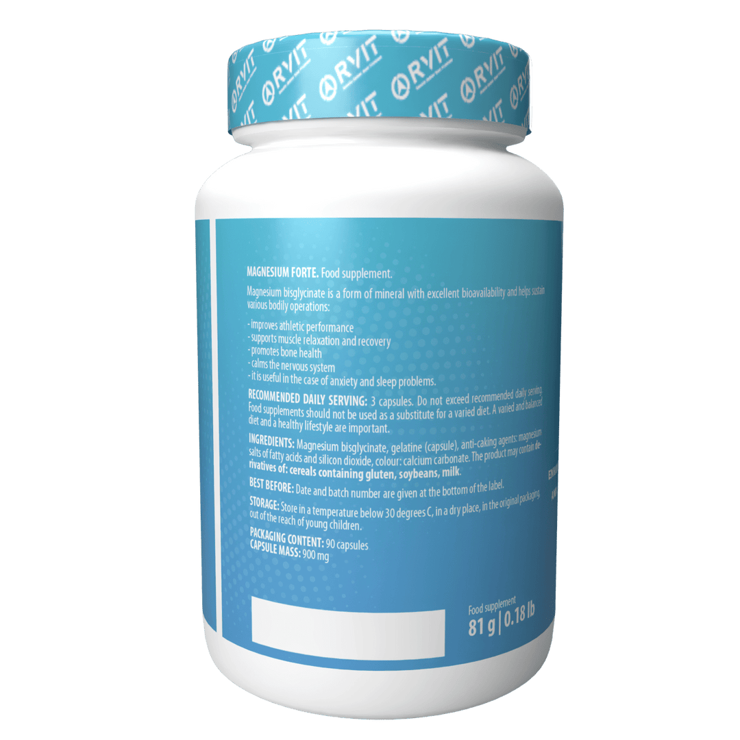 Rvit Magnesium Forte - 90 Capsules | أر فيت مغنيسيوم فورت - 90 كبسولة #2