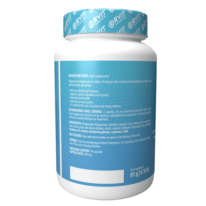 Rvit Magnesium Forte - 90 Capsules | أر فيت مغنيسيوم فورت - 90 كبسولة #2