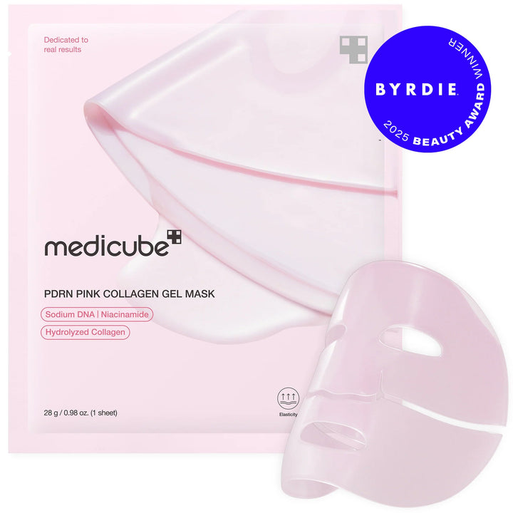 Medicube PDRN Pink Collagen Gel Mask 1 Sheet x 4 - 20g | ميديكيوب قناع بي دي آر - 20غ #1