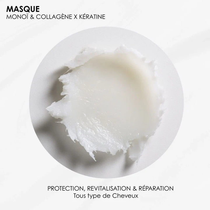 RoseBaie Monoi x Collagen Mask - 500ml | روزباي ماسك جمع بين فوائد زيت المونوي والكولاجين - 500 مل