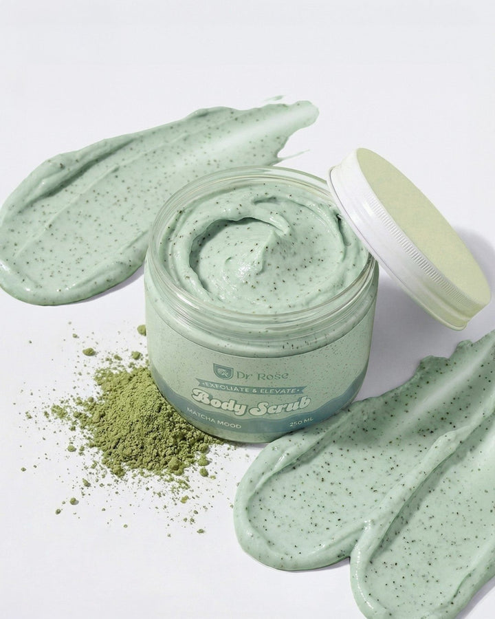 dr.Clininc Sugar Body Scrub Matcha - 250ml | دكتور كلينك سكر مقشر للجسم ماتشا - 250مل #4