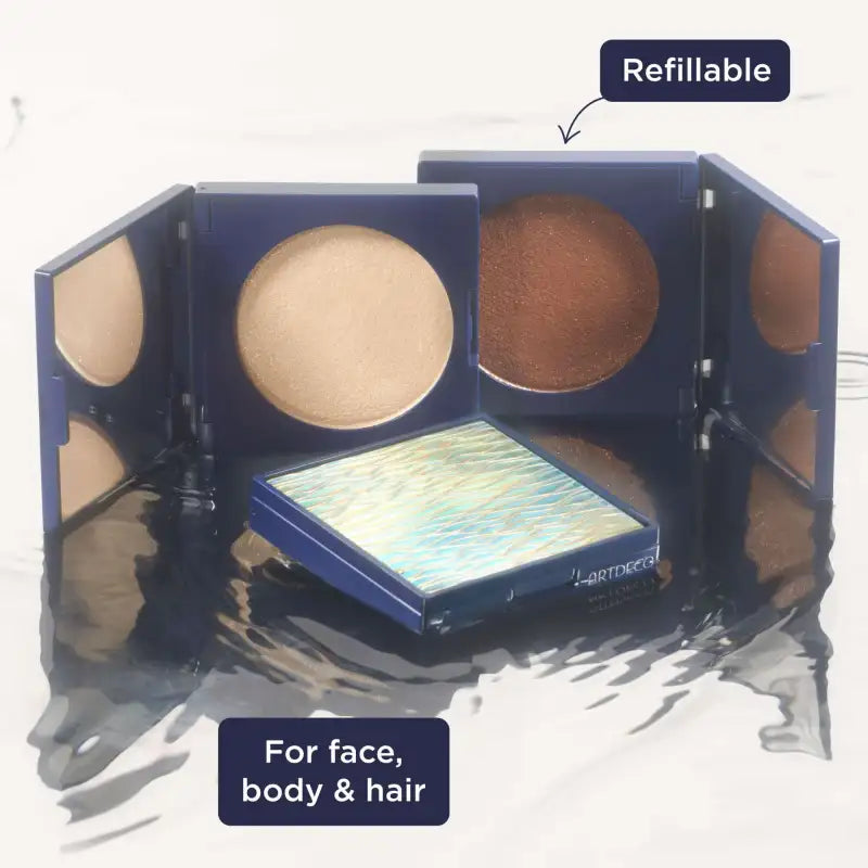 ARTDECO Highlighter Diamond Beauty Powder - 7g | ارديكو هايلايتر دايموند بيوتي باودر - 7 غرام
