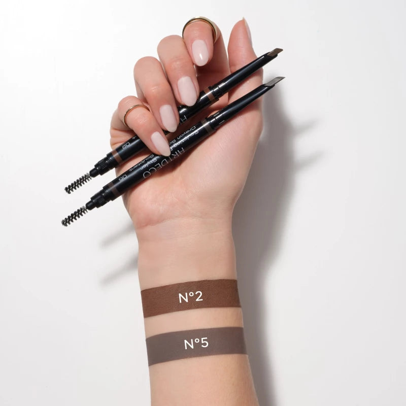 ARTDECO 3-in-1 eyebrow pencil: Sculpting Brow Styler - 0.15g | ارديكو قلم تحديد الحواجب - 0.15 غرام