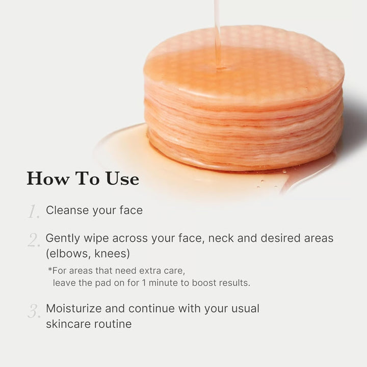 Medicube Red Succinic Acid Peeling 70 Pads - 155g | ميدي كيوب وسادات تقشير حمض السكسينيك الاحمر 70 وسادة - 155غ