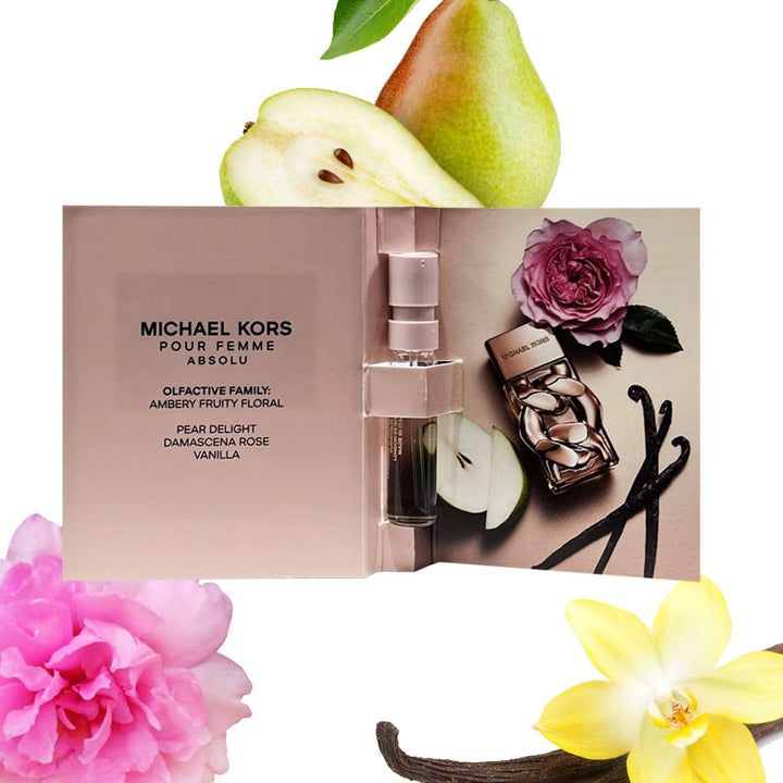 MICHAEL KORS Sample ABSOLU POUR FEMME EDP - 1,5 ml |عينة مايكل كورس عطر ابسولو للنساء  - 1,5 مل