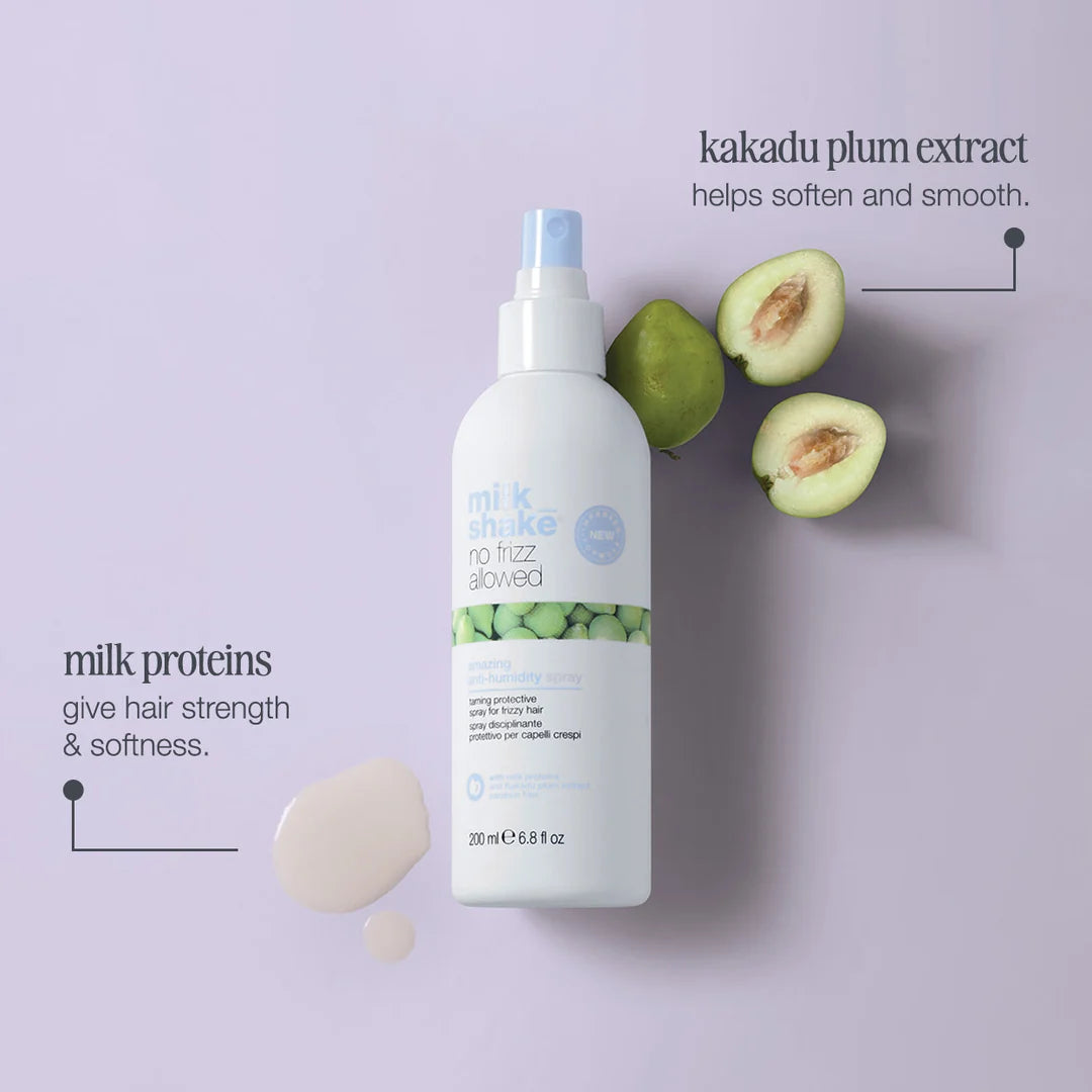 Milk Shake No Frizz Allowed Amazing Anti-Humidity Spray - 200ml | ميلك شيك بخاخ مضاد للرطوبة - 200مل