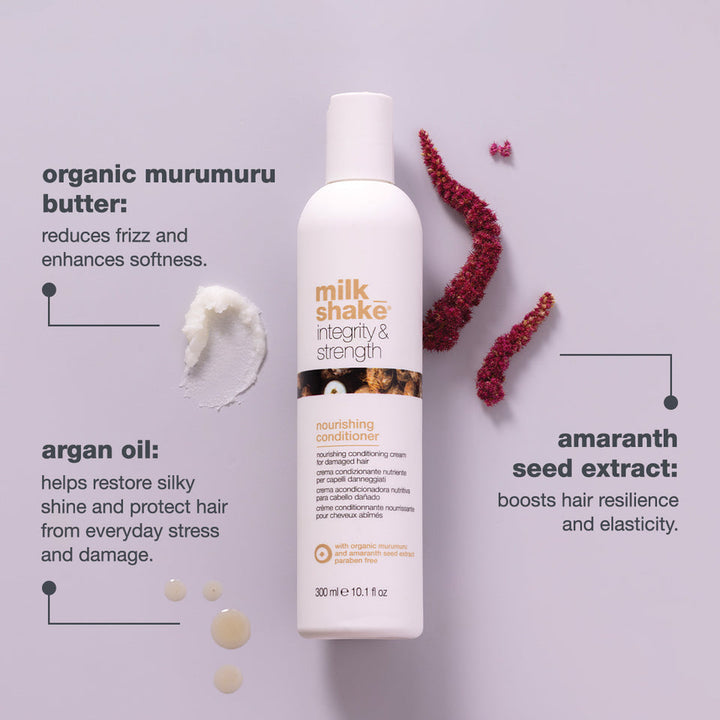 Milk Shake Integrity & Strength Nourishing Conditioner - 300ml |  - 300مل #3
