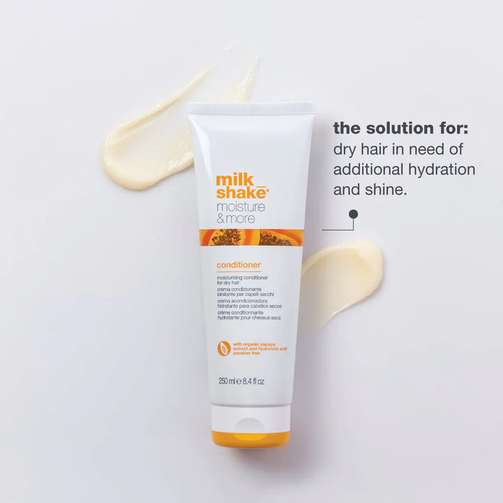 Milk Shake Moisture & More Conditioner - 250ml | ميلك شيك بلسم لترطيب الشعر الجاف - 250 مل