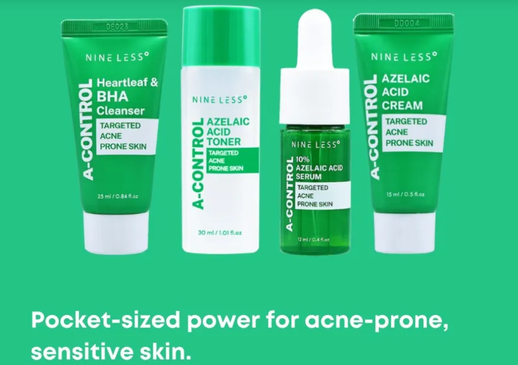 NINELESS A-Control targeted acne prone skin | نाइन ليس مجموعة أ كنترول #1