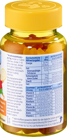 Mivolis Multivitamin-Bärchen für Kinder - 60 Barchen | ميفوليس غاميز فيتامينات للأطفال - 60 غاميز