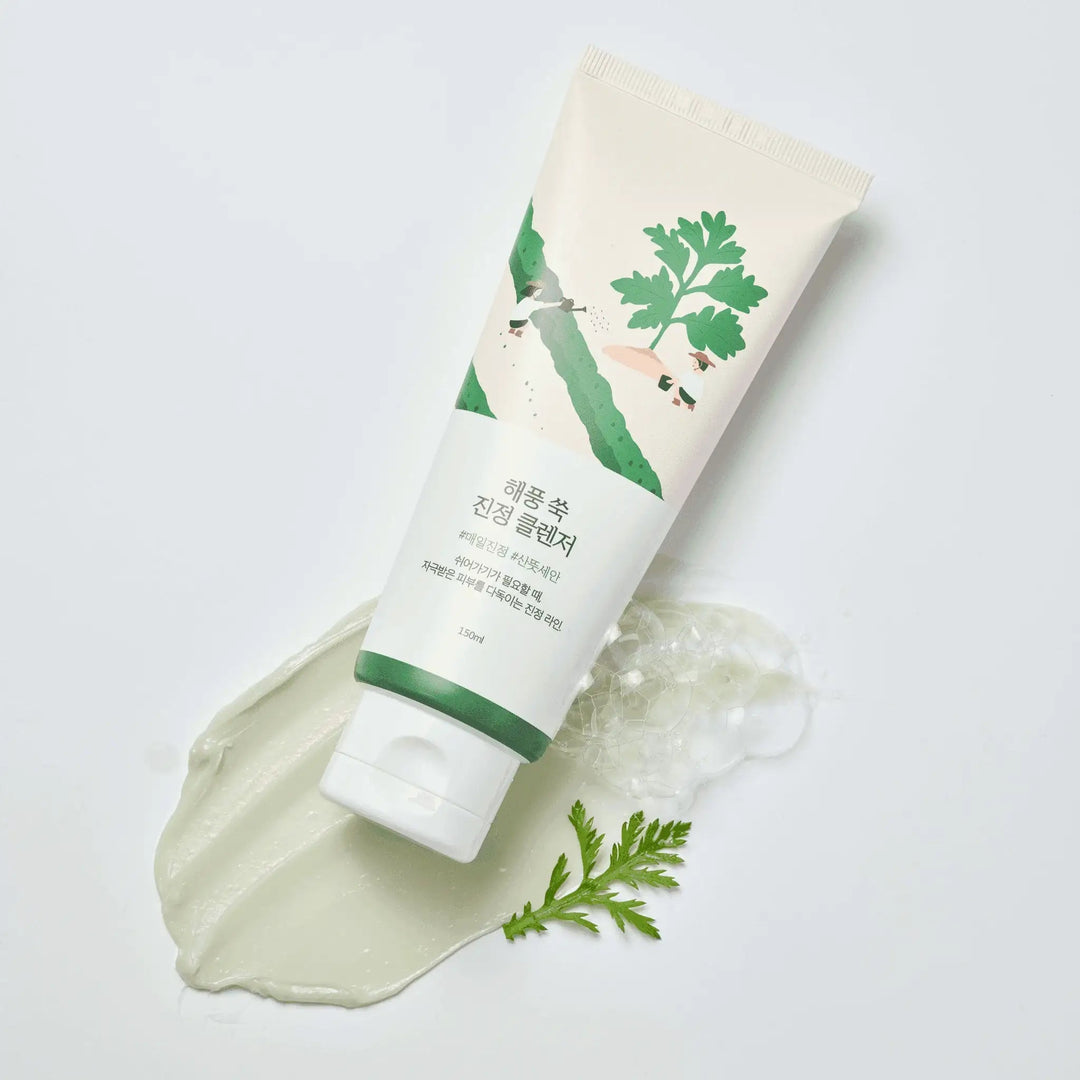 Round Lab Mugwort Calming Cleanser - 150ml | باين غسول سيكا مهدئ - 150مل #3