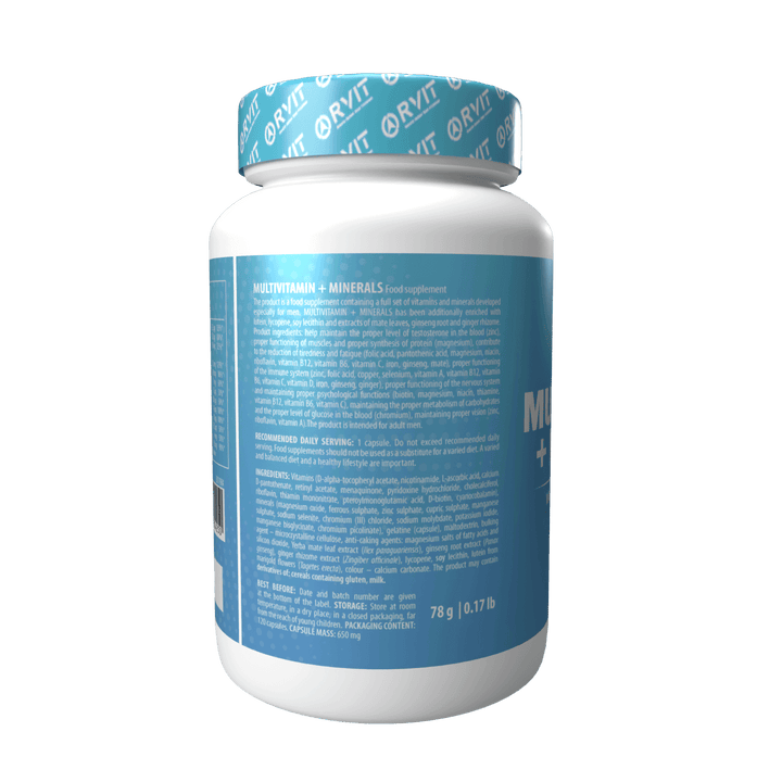 Rvit Multivitamin + Minerals - 120 Capsules | ارفيت متعدد الفيتامينات والمعادن - 120 كبسولة #2
