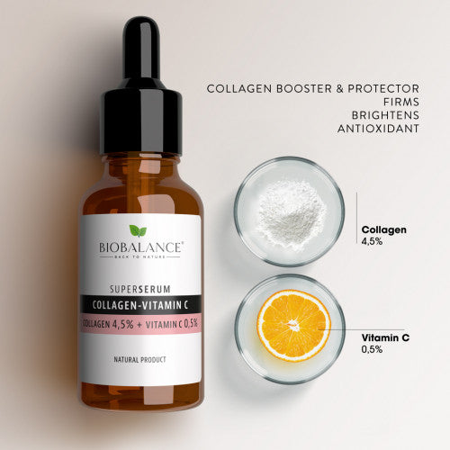 Bio Balance Super Serum Collagen With Vitamin C - 30ml | بايو بالانس سيروم الكولاجين مع فيتامين سي - 30 مل