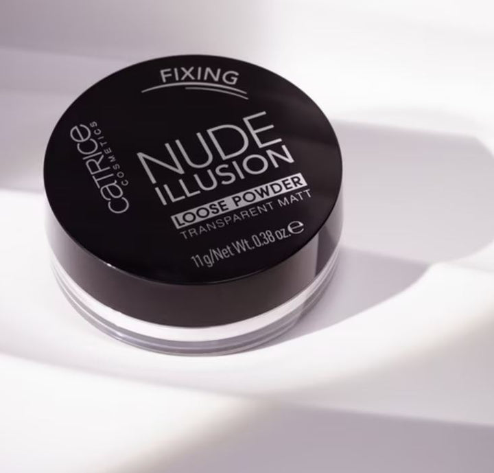 Catrice Nude Illusion Loose Powder | كاتريس لوس باودر شفافة غير لامعة