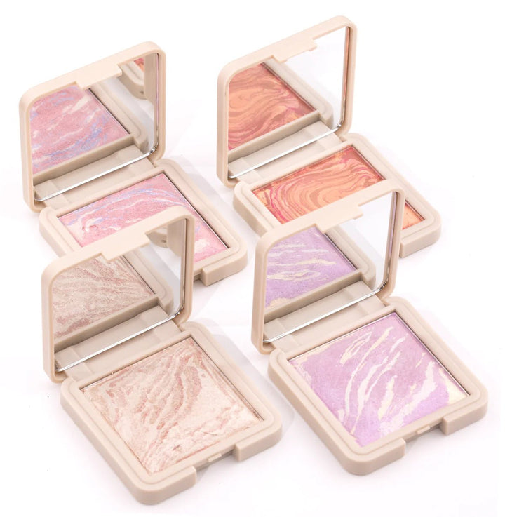 NOTE MARBLE BAKED BLUSHER - 10g | سيرافي هاي لايت باودر - 10غ #1