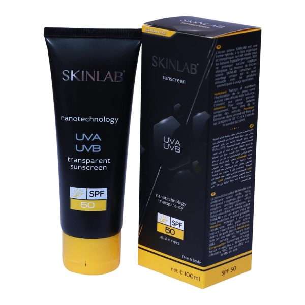 Skinlab Sunscreen Spf +50 Oily Skin - 100ml | سكين لاب واقي شمس SPF 50- 100مل