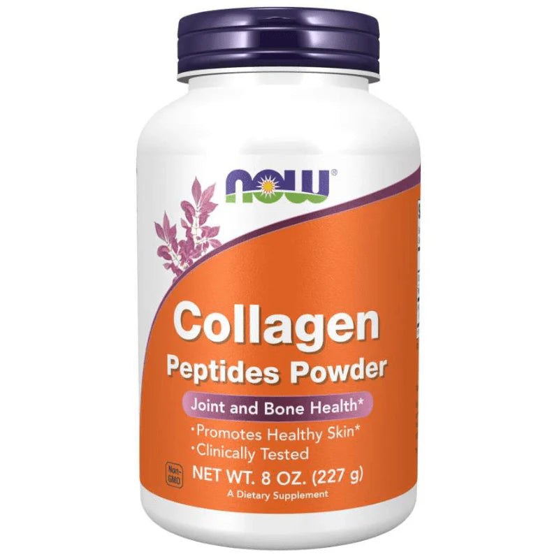 Now Collagen Peptides Powder - 227g | ناو مسحوق ببتيدات الكولاجين - 227غ