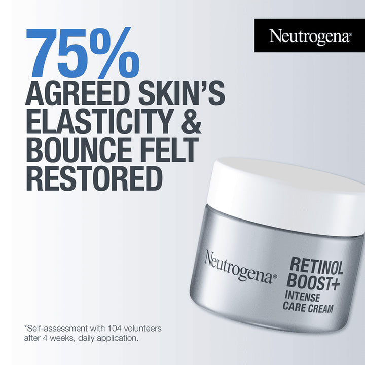 Neutrogena Anti-Age Retinol Boost+ Intense Care Cream - 50ml | نيتروجينا كريم ريتينول بوست+ عناية مكثفة لمقاومة علامات التقدم بالعمر - 50 مل