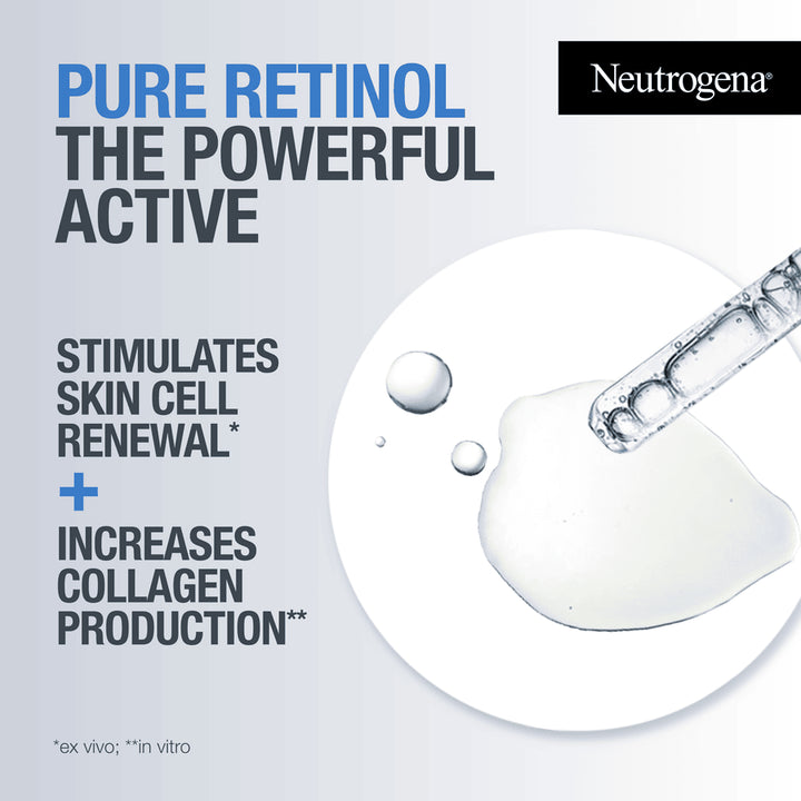 Neutrogena Retinol Boost Serum - 30ml | نيتروجينا سيروم ليلي مركز  - 30 مل