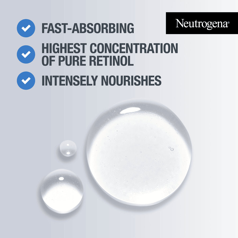 Neutrogena Retinol Boost Serum - 30ml | نيتروجينا سيروم ليلي مركز  - 30 مل