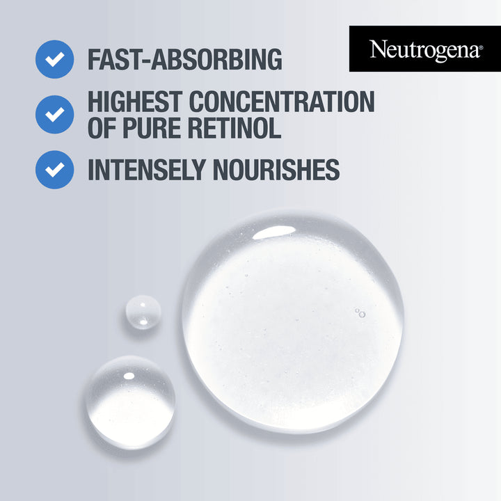 Neutrogena Retinol Boost Serum - 30ml | نيتروجينا سيروم ليلي مركز  - 30 مل