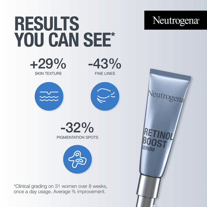 Neutrogena Retinol Boost Serum - 30ml | نيتروجينا سيروم الريتينول - 30 مل