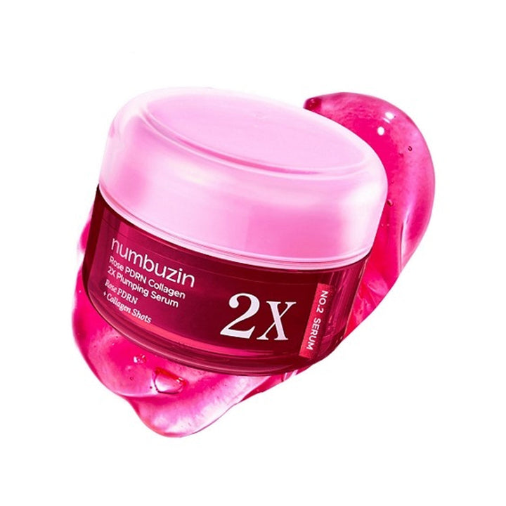 Numbuzin No.2 Rose PDRN Collagen 2X Plumping Serum - 30ml | نامبوزين سيروم كولاجين مكثف - 30مل #4