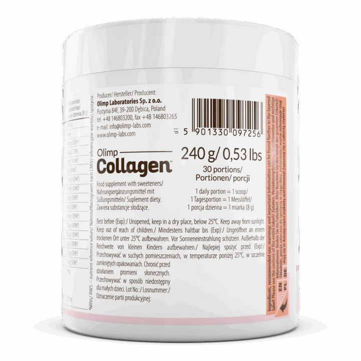 Olimp Labs Fish Collagen 5000mg Watermelon Flavor  -240g | أوليمب كولاجين بنكهة بطيخ 240 غ