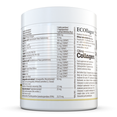 Olimp Labs Fish Collagen 5000mg pineapple Flavor - 240g | أوليمب كولاجين بودرة بنكهة الأناناس - 240غ