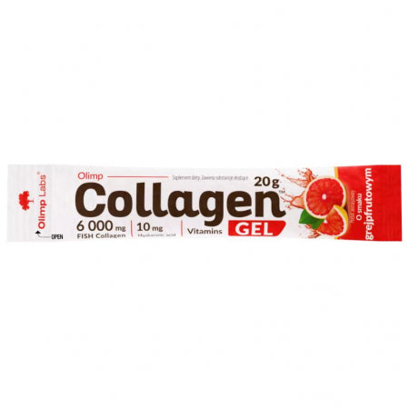 Olimp Fish Collagen 6000mg Gel - 20 Sachets |أوليمب جل كولاجين السمك 6000 – 20 كيس