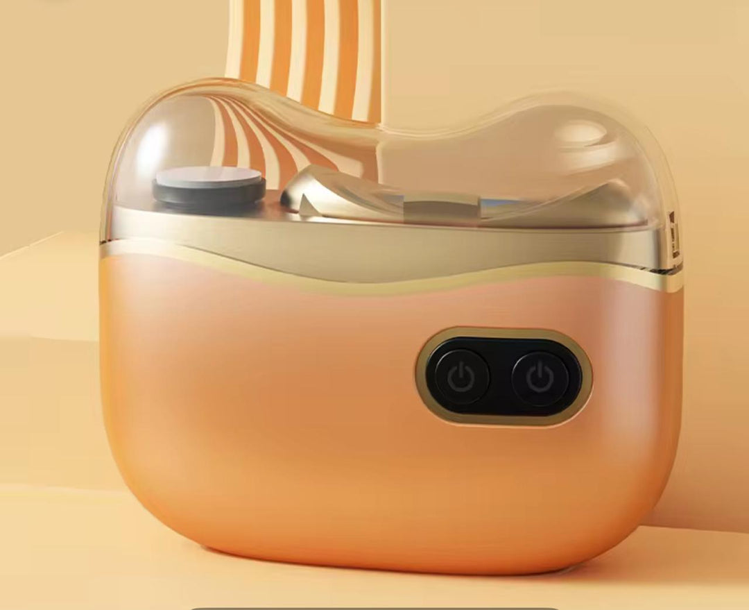 Nabun 2 In 1 Electric Nail Clipper Orange |جهاز نابون الكهربائي 2 في 1 لقص الأظافر باللون البرتقالي