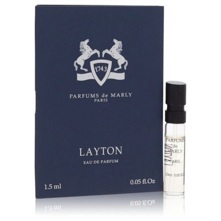 De Marly Sample Layton EDP - 1.5ml | دي مارلي عينة عطر لايتون أو دو برفيوم للرجال - 1.5 مل