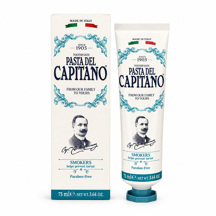 CAPITANO Smokers Toothpaste - 75ml | كابيتانو معجون أسنان للمدخنين - 75 مل