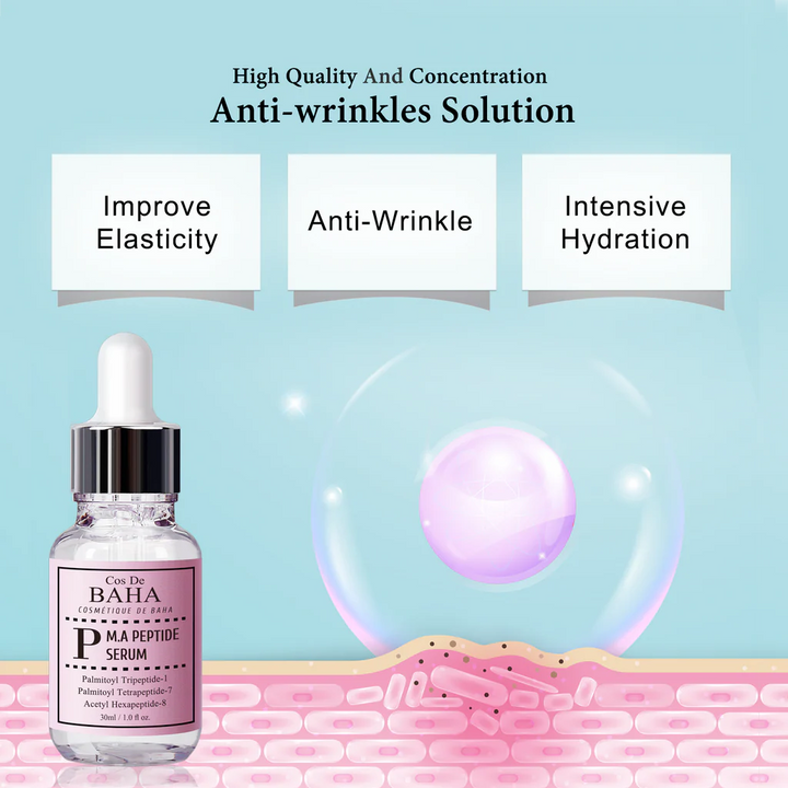 Cos de BAHA M.a Peptide Serum - 30ml | كوز دي باها سيروم الببتيدات- 30مل