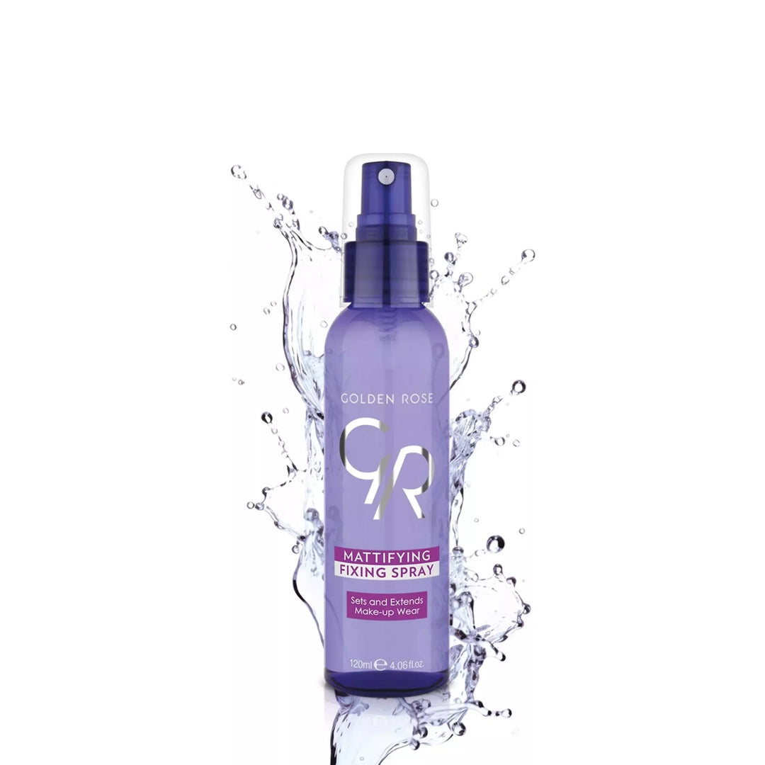 GOLDEN ROSE Mattifying Fixing Spray - 120ml | جولدن روز بخاخ مثبت للمكياج مات - 120مل