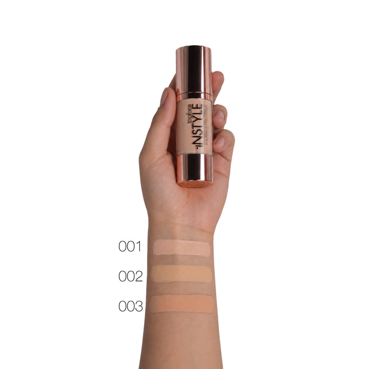 Topface Instyle Perfect Coverage Foundation - 30ml | توب فيس كريم اساس إنستايل للتغطية المثالية – 30 مل