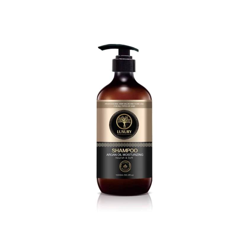 Luxury Argan Oil Moisturizing Nourish & Soft Shampoo - 1000ml  | لكجري شامبو مرطب ومغذي وناعم بزيت الأرغان - 1000 مل