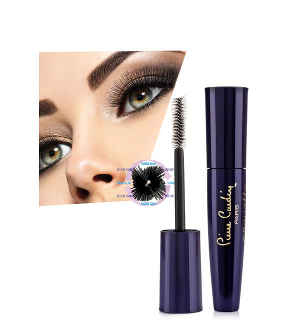 Pierre Cardin 3 Effect Volume Mascara - Coquette Exaggerated Mascara Black - 14ml |ماسكارا بيير كاردان 3 تأثيرات لزيادة الكثافة باللون الأسود – 14 مل