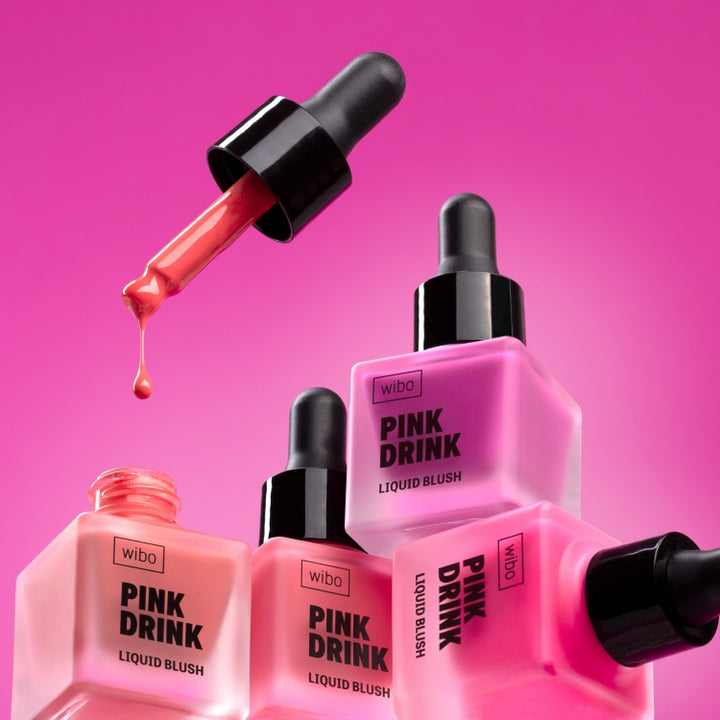 Wibo Pink Drink Liquid Blush - 15ml | ويبو بينك درينك بلاشر سائل – 15 مل