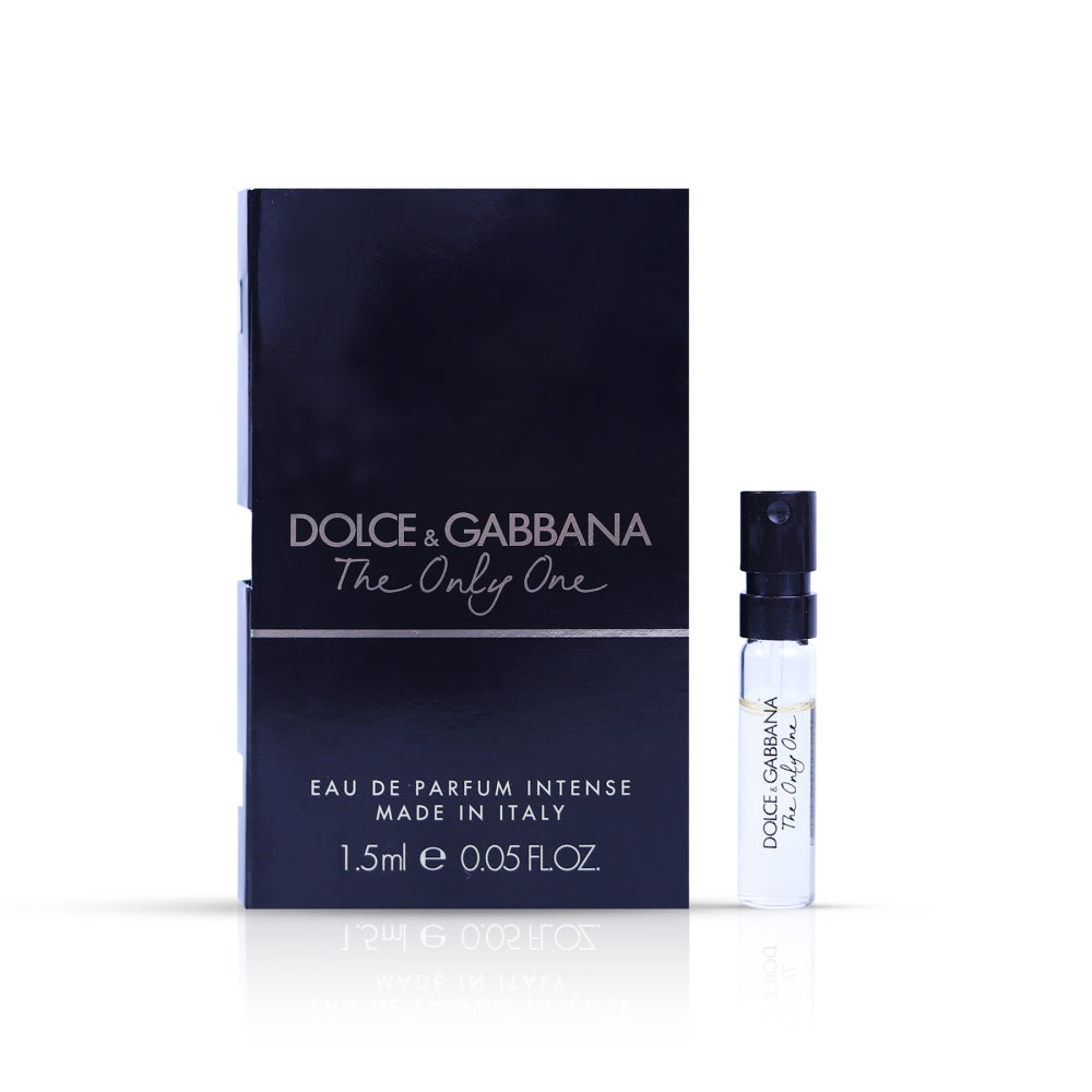 DOLCE & GABBANA Sample  the only one Intense - 1.5ml | عينة عطر دولتشي آند غابانا ذا اونلي وان انتينز نسائي - 1.5 مل