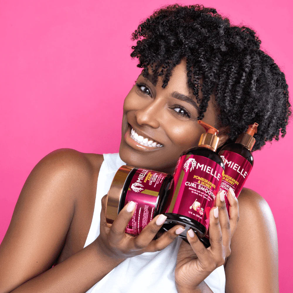 MIELLE Pomegranate & Honey Curl Smoothie - 355ml | ميلي كريم تجعيد الشعر بالعسل و الرمان - 355 مل