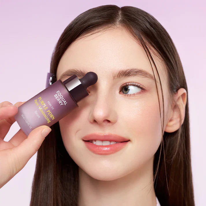 EQQUALBERRY Purple Pdrn Pore Minimizing Serum - 30ml| ايكوال بيري سيروم لتقليل المسام -30 مل