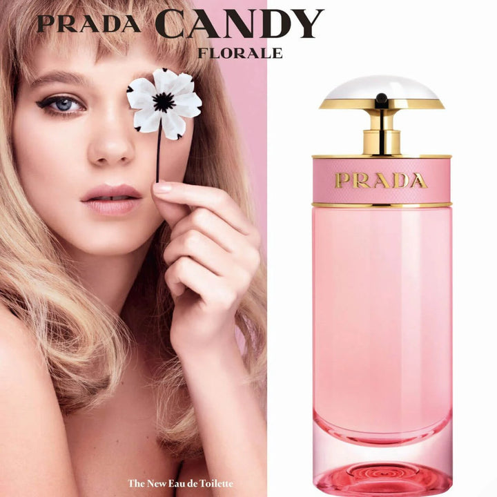 Prada Ladies Candy Florale EDT - 80ml | برادا عطر كاندي فلورال للنساء - 80مل